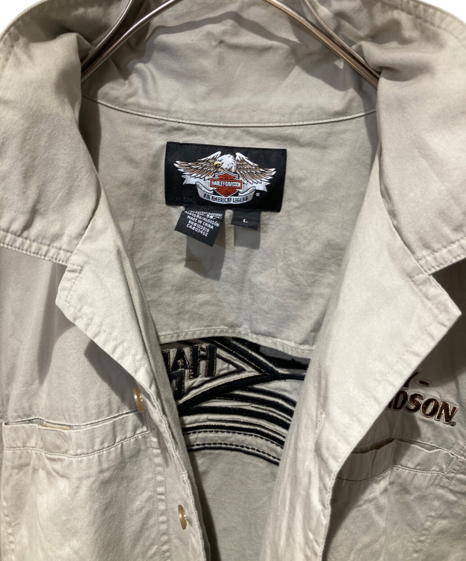 中古・古着通販】HARLEY-DAVIDSON (ハーレーダビッドソン) 半袖シャツ 