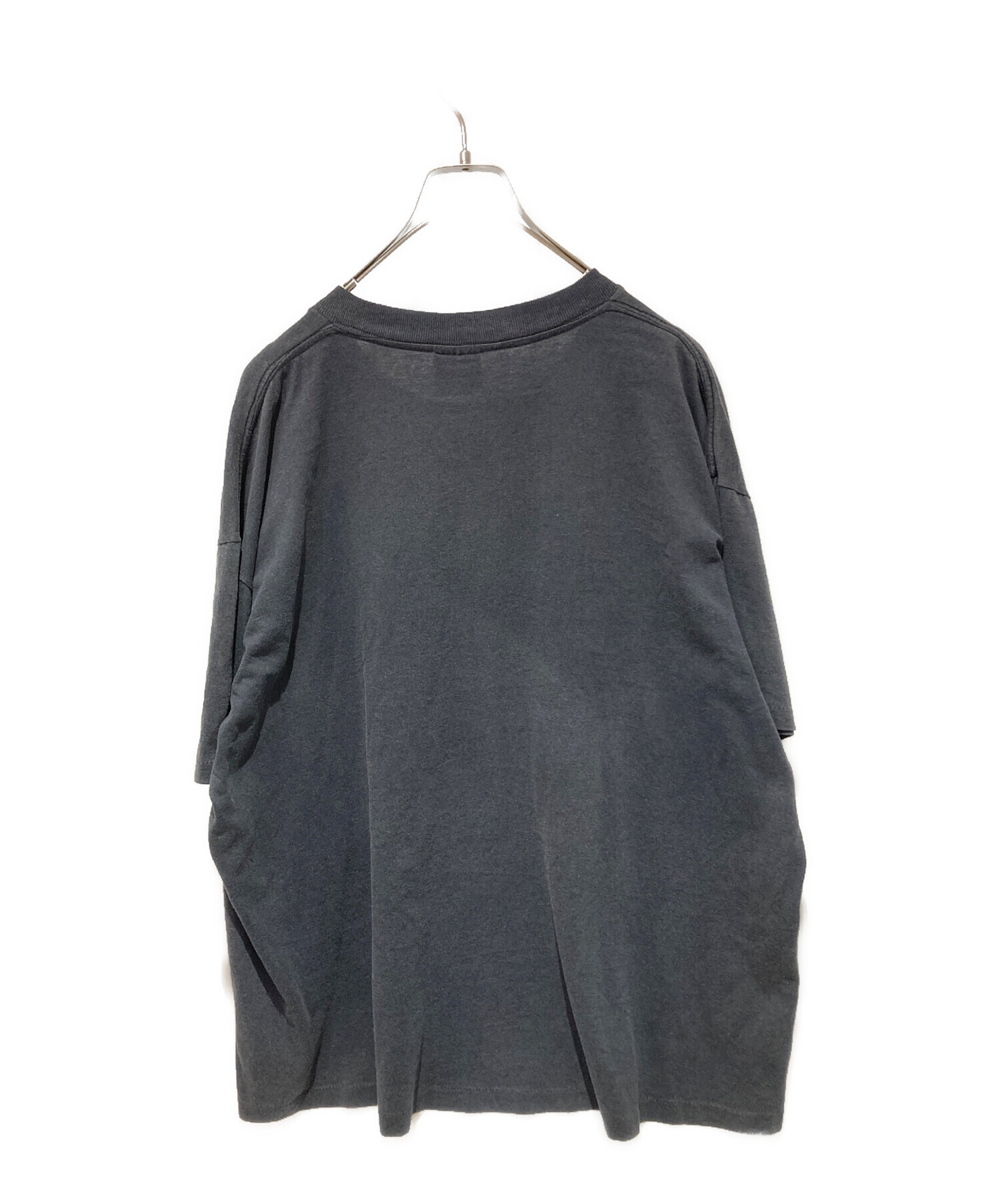 中古・古着通販】ONEITA (オニータ) プリントTシャツ ブラック サイズ