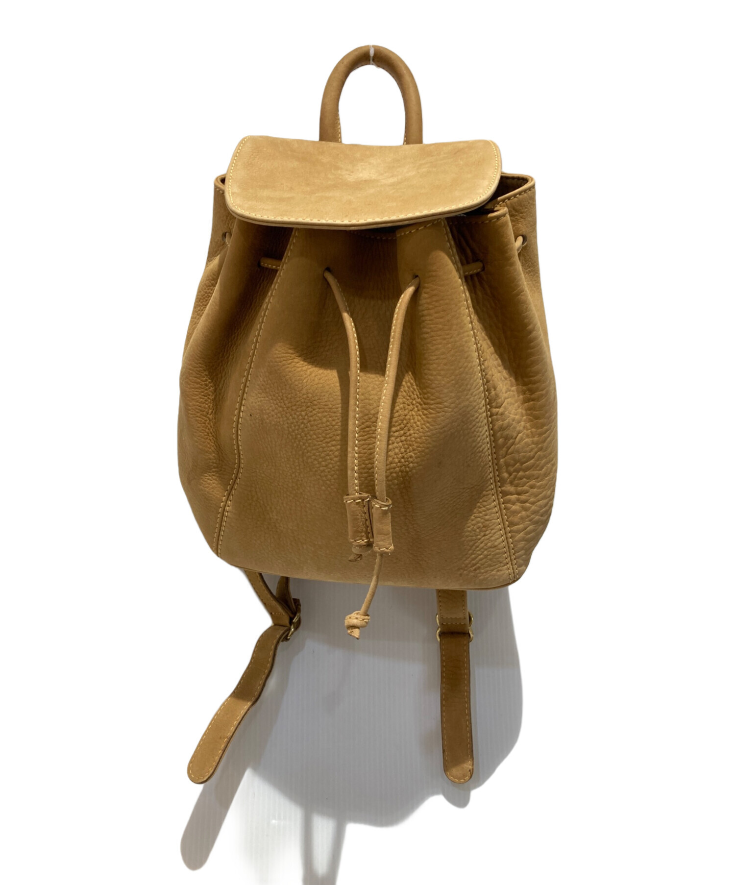 OLD COACH 90s イタリア製 ソノマ ヌバックレザー ケア用品付 中古・古着通販】COACH (コーチ) ヌバックレザーリュック ブラウン