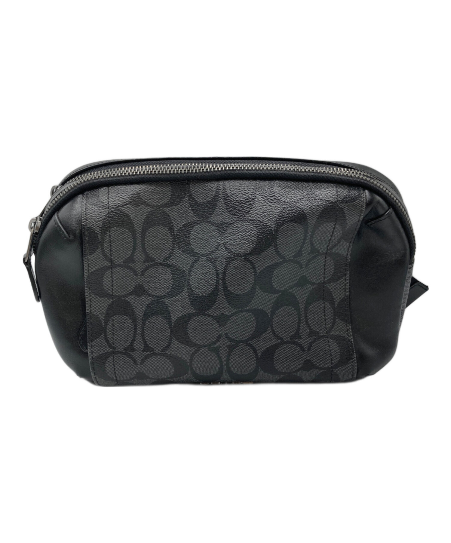 中古・古着通販】COACH (コーチ) ウエストバッグ グレー｜ブランド