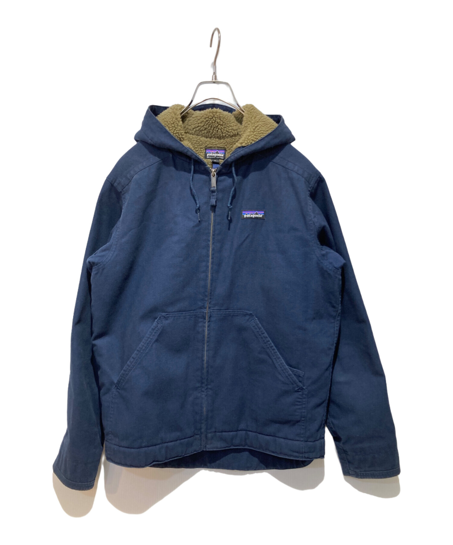 中古・古着通販】Patagonia (パタゴニア) Lined Canvas Hoody ネイビー
