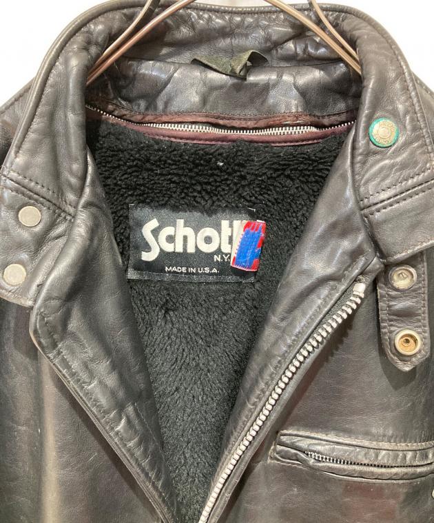 中古・古着通販】Schott (ショット) 141シングルライダースジャケット