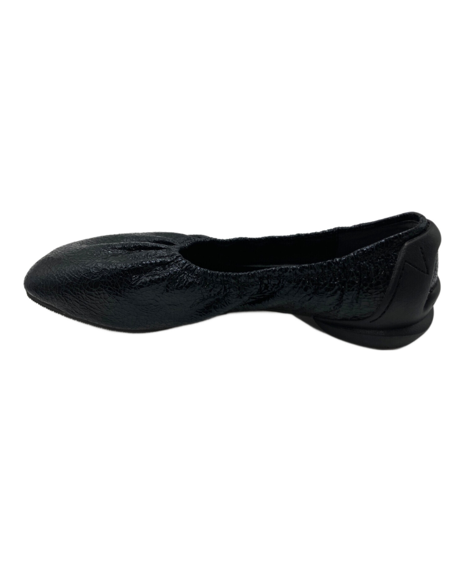 中古・古着通販】SHISEI (シセイ) GATHER BALLET METALIC ブラック