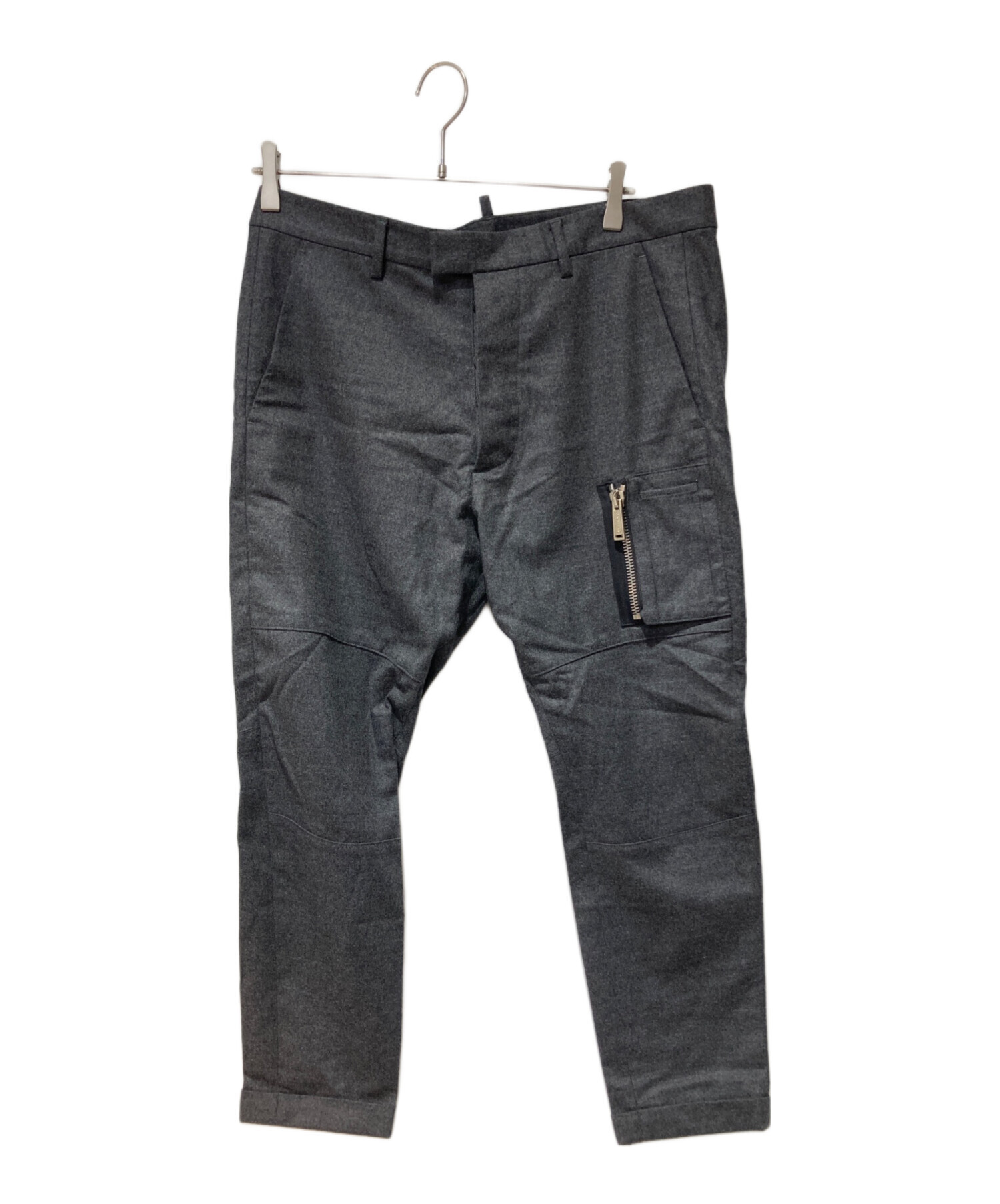 中古・古着通販】DSQUARED2 (ディースクエアード) ウールスラックス