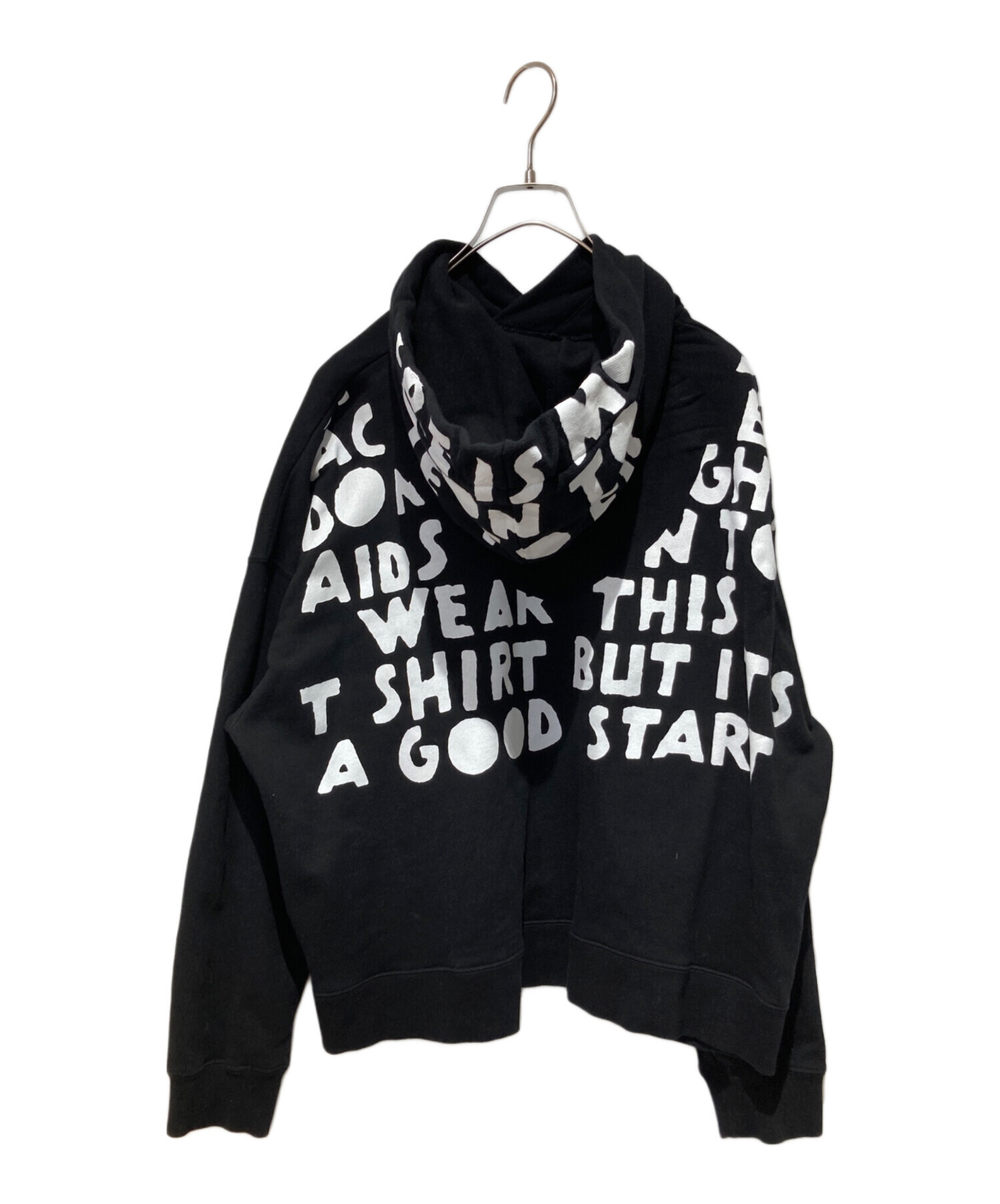 Masion Margiela パーカー 中古・古着通販】Maison Margiela (メゾンマルジェラ) エイズプリント