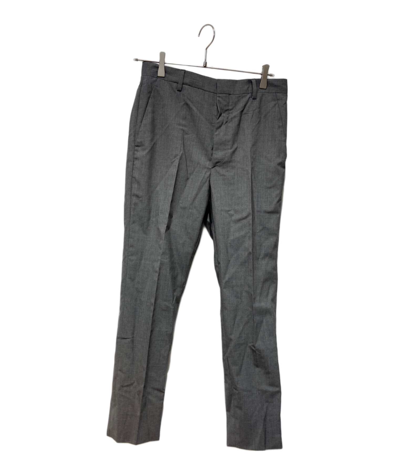 中古・古着通販】PRADA (プラダ) スラックス グレー サイズ:44