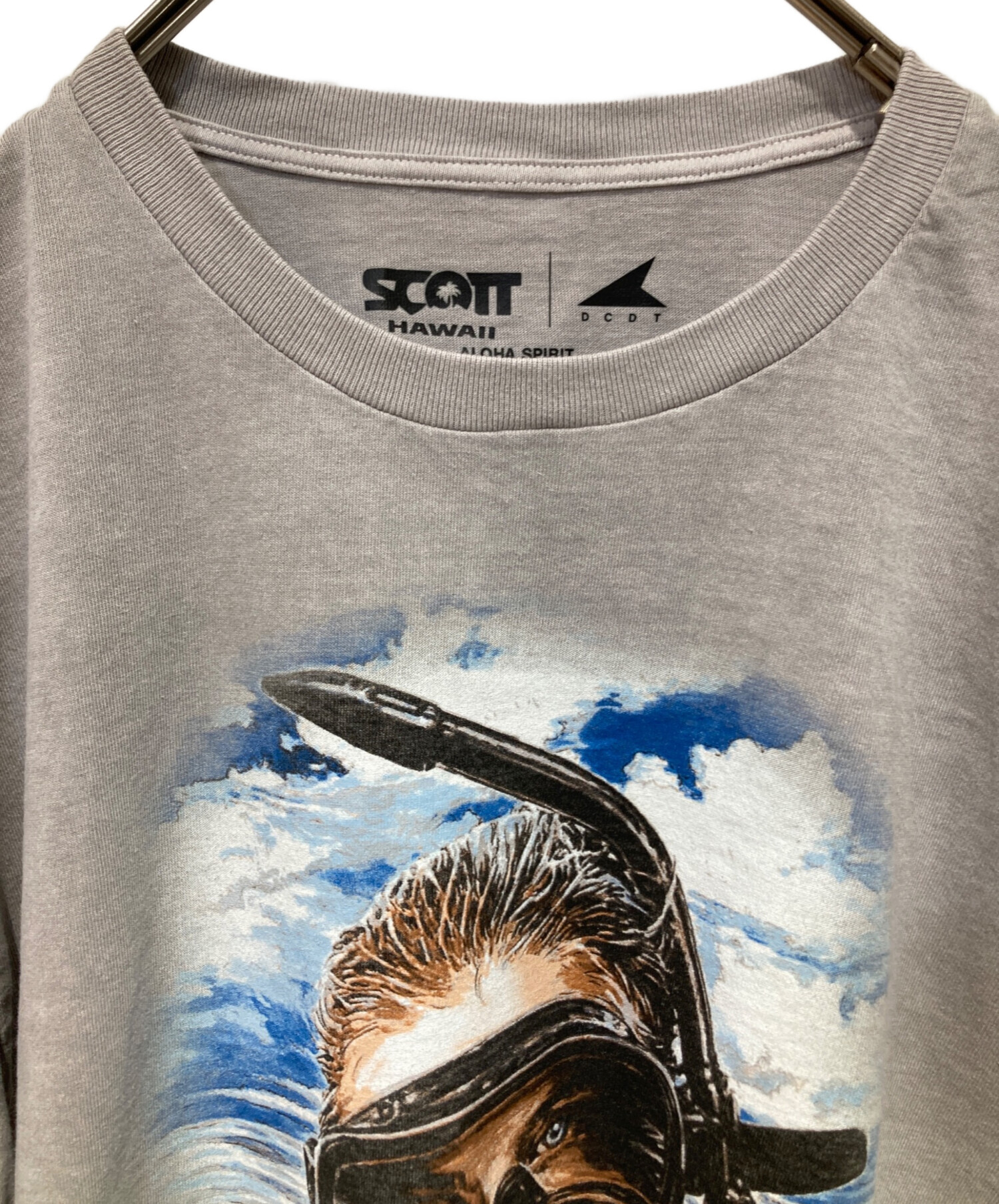 中古・古着通販】DESCENDANT (ディセンダント) scott hawaii プリントT