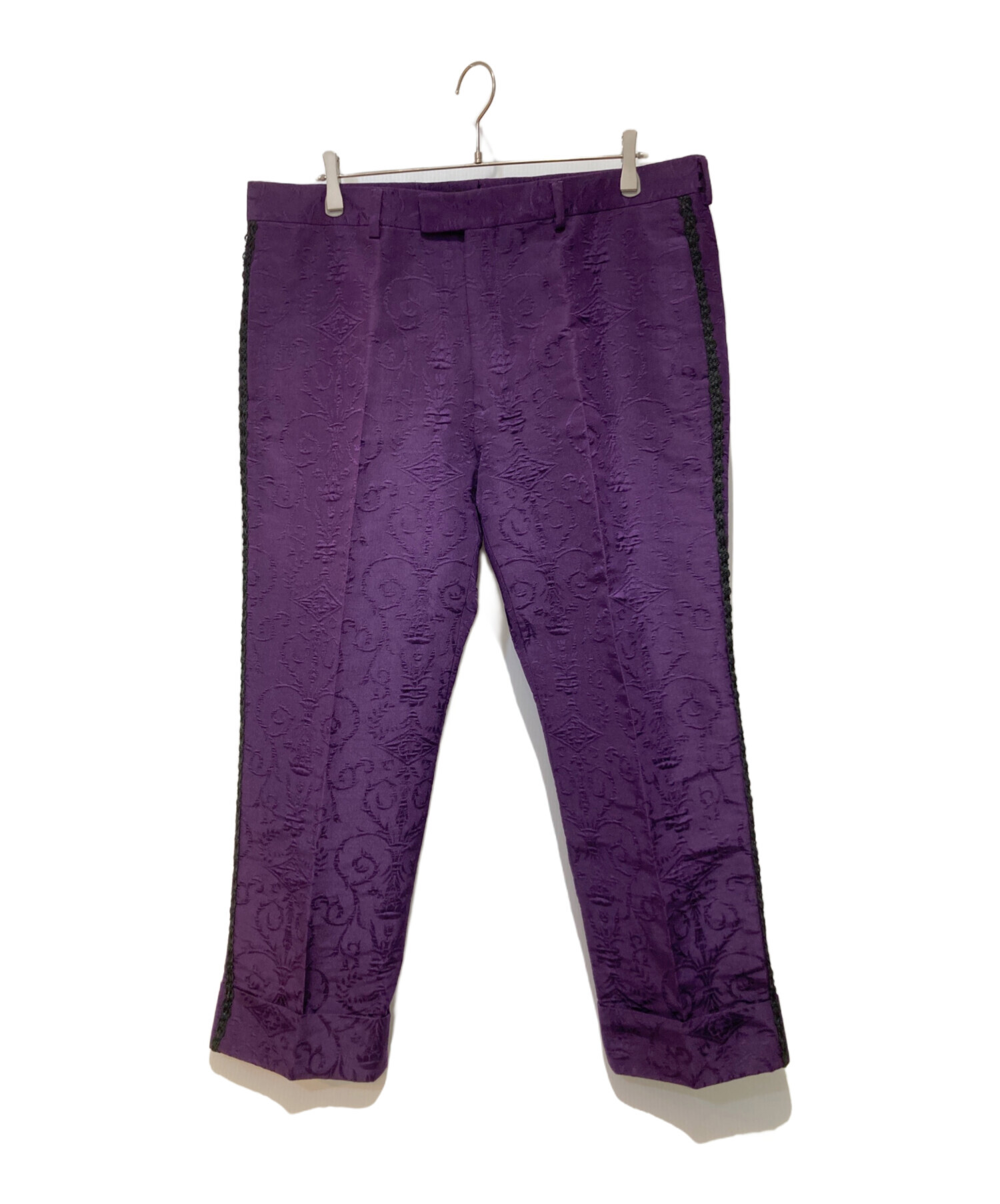 gucci スラックス 中古・古着通販】GUCCI (グッチ) スラックス パープル サイズ:7-54R