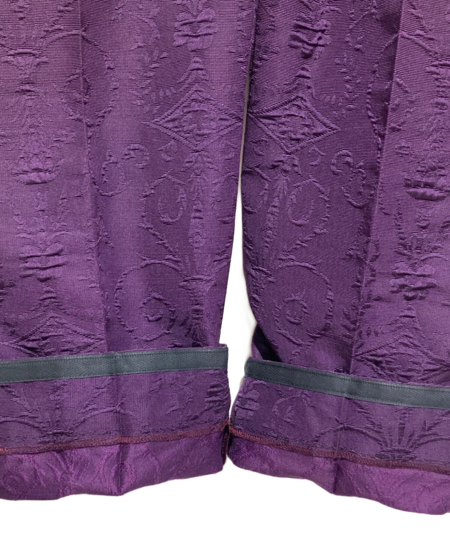 イタリア製 GUCCI ビンテージスラックス 側章 伊製 90s 00s 中古・古着通販】GUCCI (グッチ) スラックス パープル サイズ:7-54R