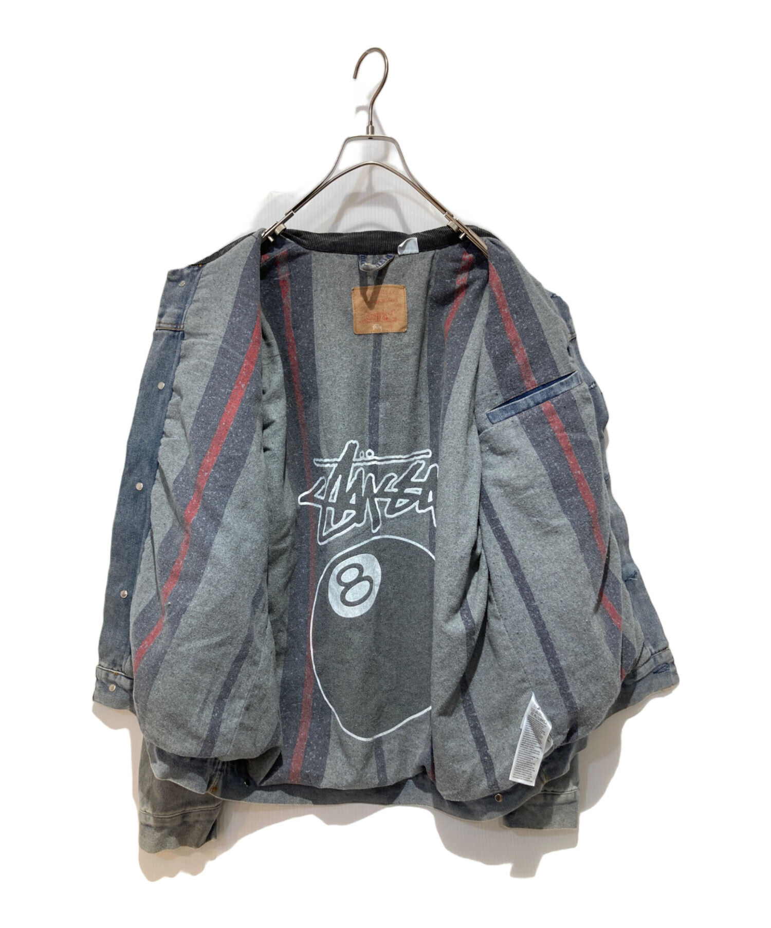 中古・古着通販】LEVI'S (リーバイス) stussy (ステューシー) Embossed