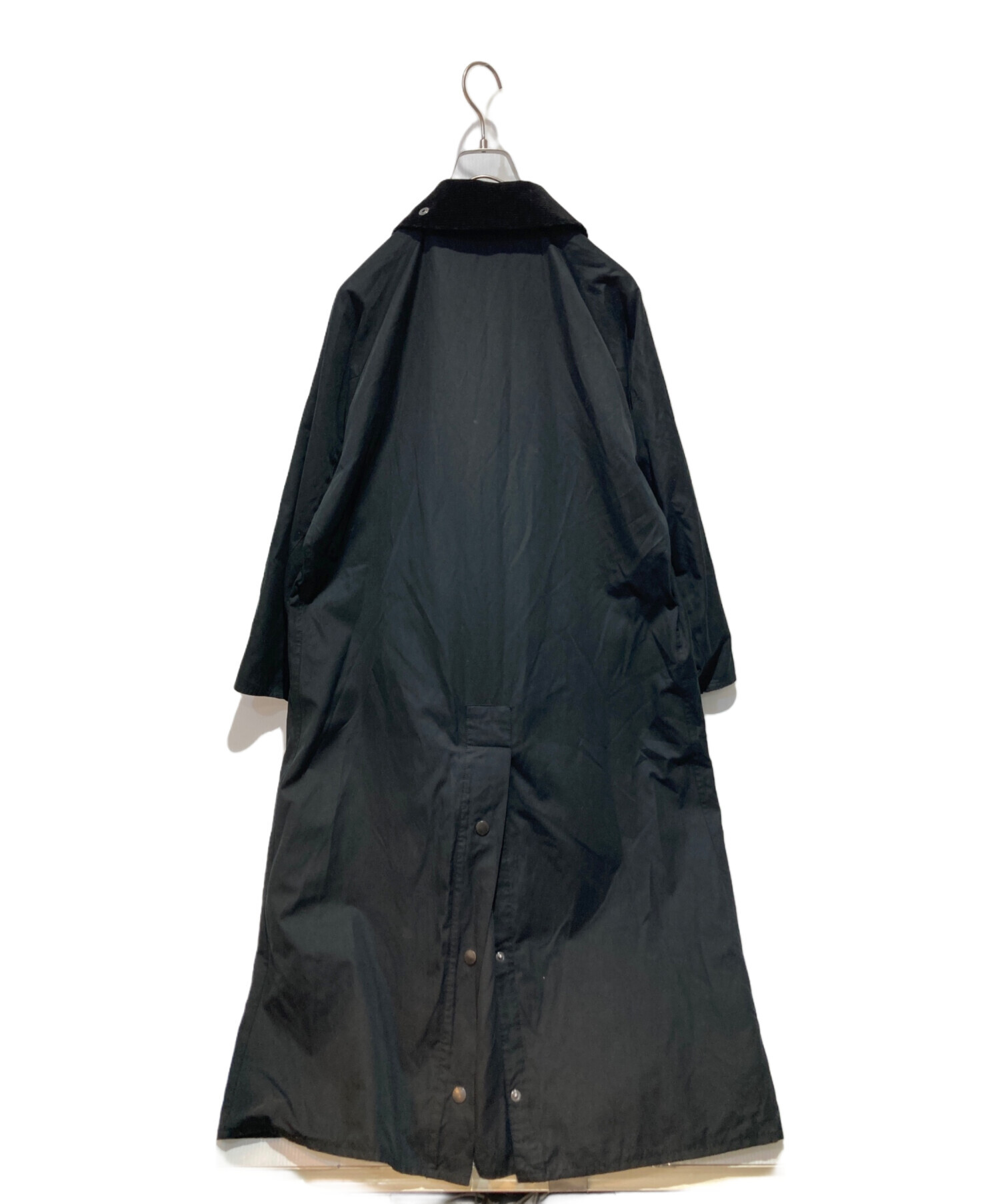 中古・古着通販】Barbour (バブアー) ステンカラーコート ブラック