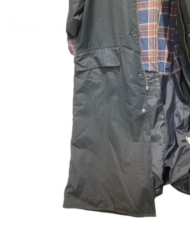 中古・古着通販】Barbour (バブアー) ステンカラーコート ブラック