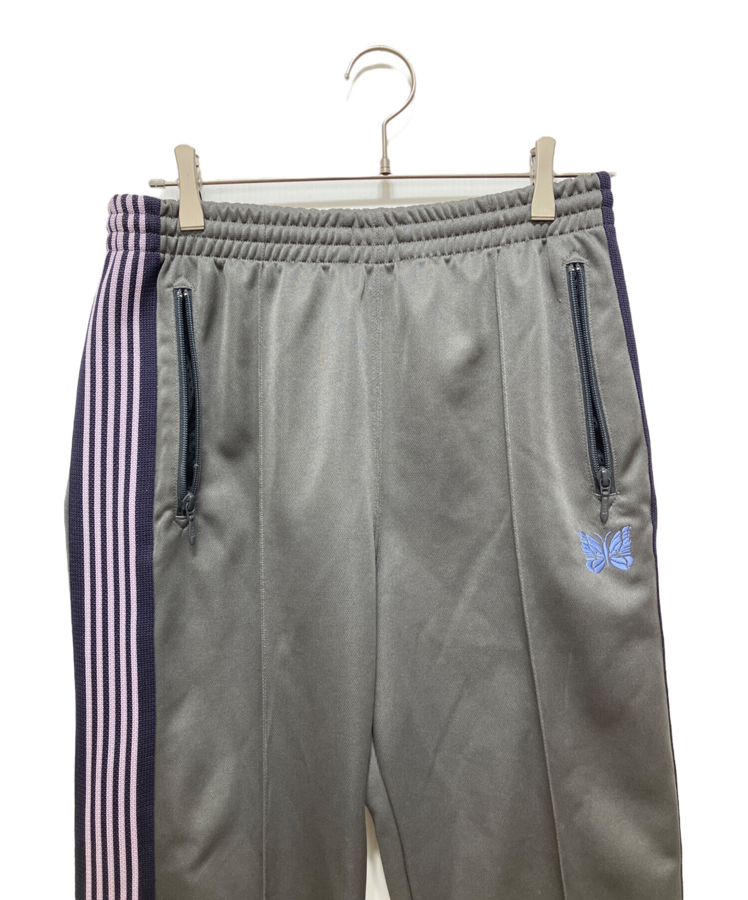 中古・古着通販】Needles (ニードルズ) トラックパンツ グレー サイズ