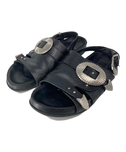toga pulla × BEAMS トーガ ビームス メタル サンダル 中古・古着通販】TOGA PULLA (トーガ プルラ) BEAMS (ビームス) メタル