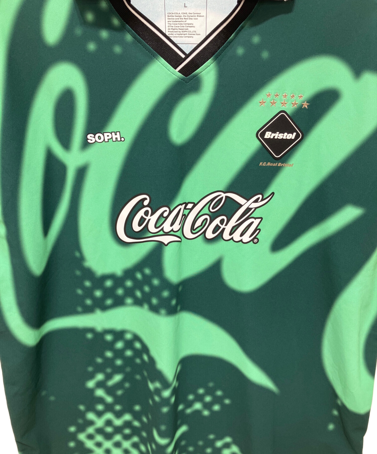 FCRB Coca-Cola RETRO GAME SHIRT Sサイズ SOPH. | Coca-Cola RETRO