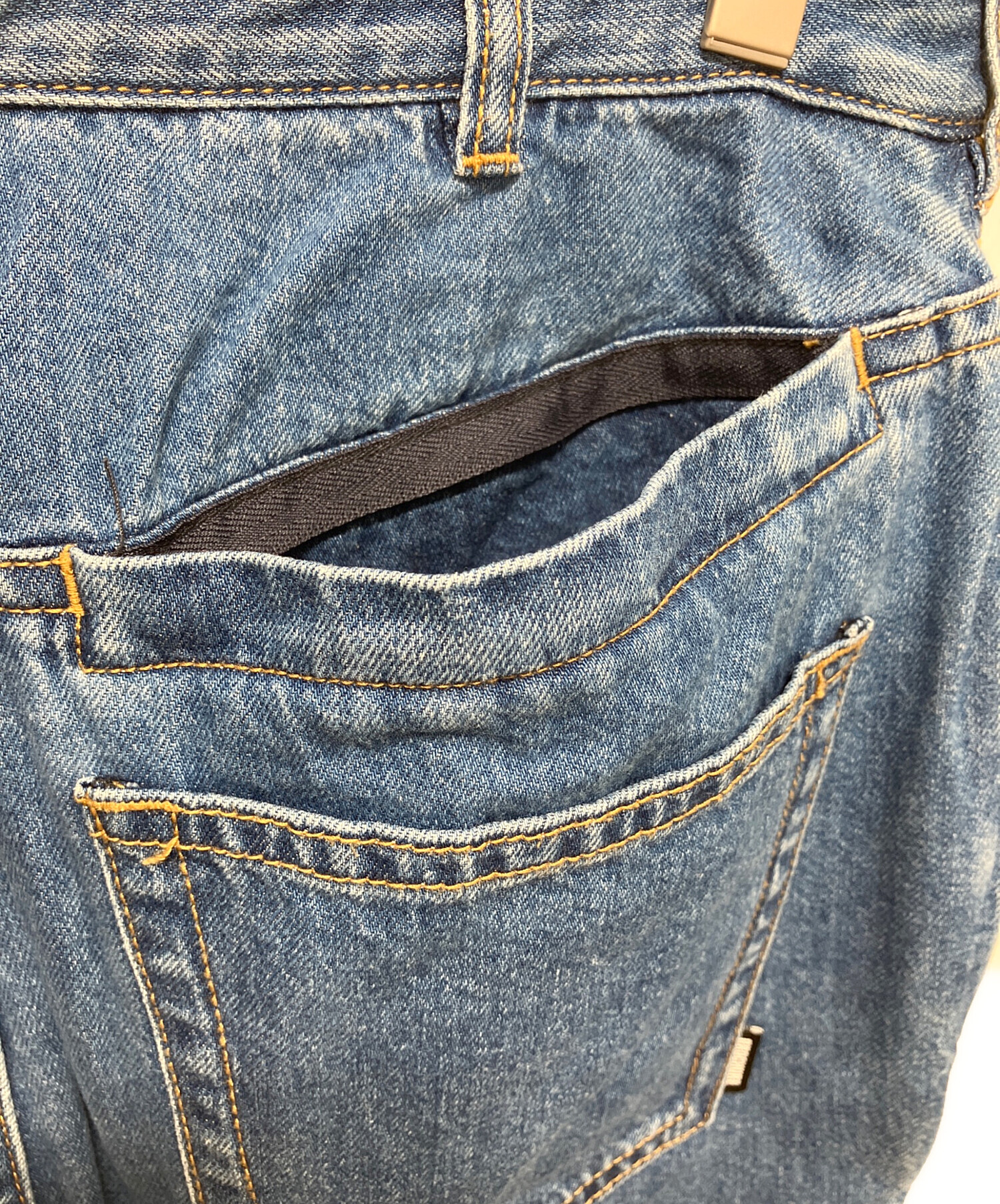【BLUE FEATHER 古着フォロー割】 中古・古着通販】BROCHURE (ブローシュアー) 1P DENIM PANTS