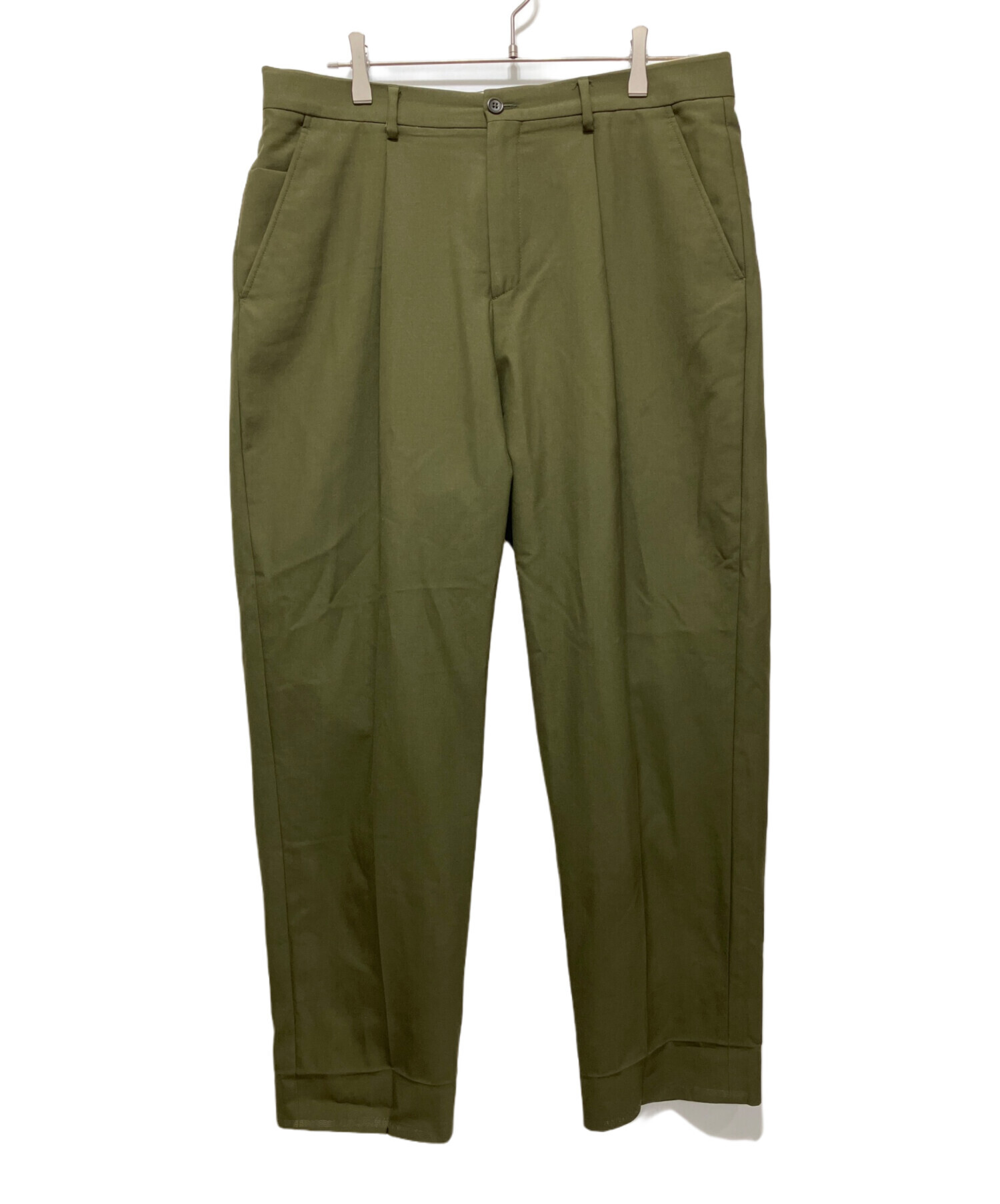 中古・古着通販】Supreme (シュプリーム) Pleated Trouser オリーブ