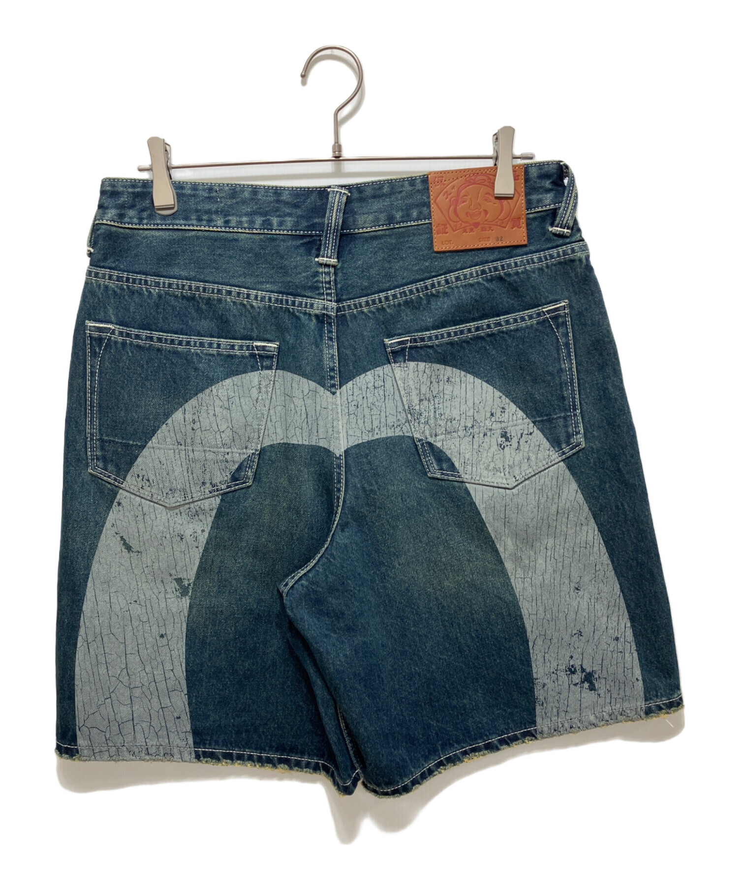 中古・古着通販】EVISU (エヴィス) 大黒デニムショーツ ネイビー