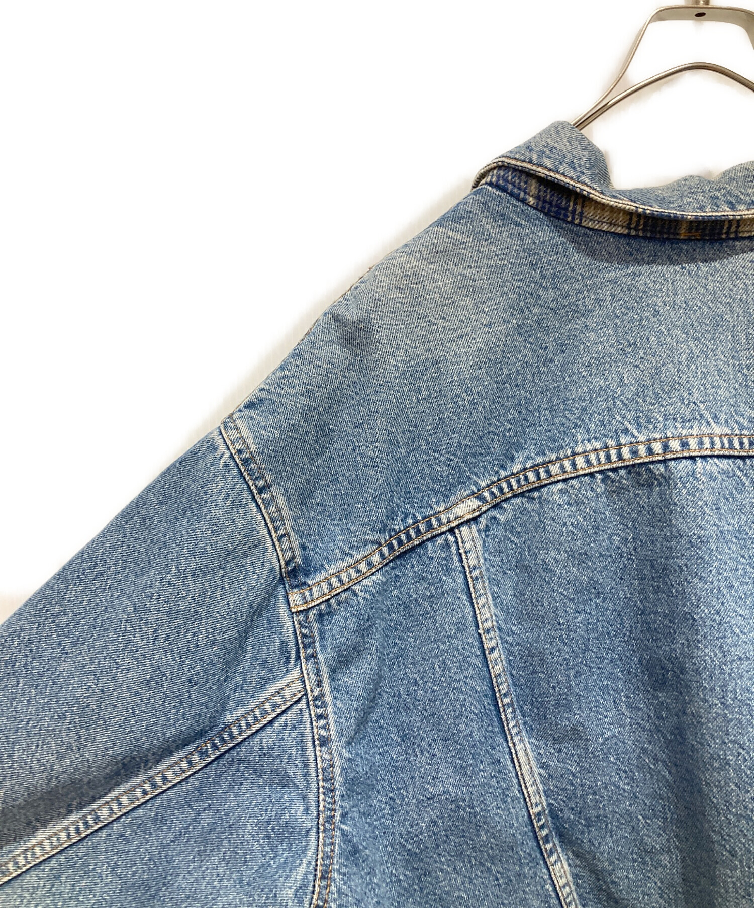 中古・古着通販】LEVI'S (リーバイス) デニムジャケット ブルー サイズ