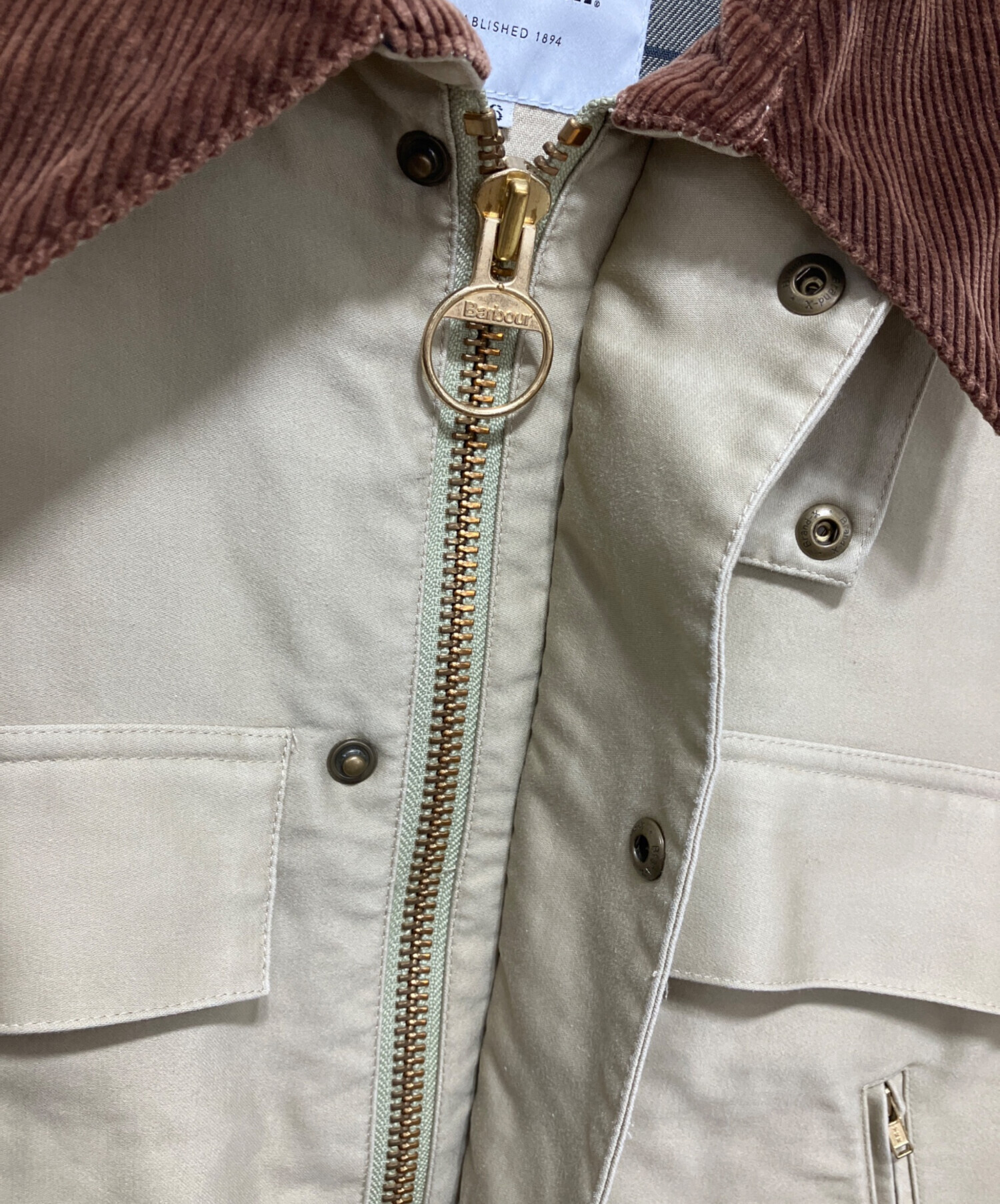 中古・古着通販】Barbour (バブアー) OVERSIZE BEDALE ベージュ サイズ