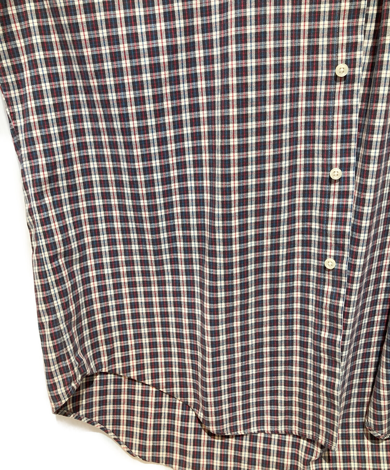 新作　美品　RALPH LAURENラルフローレン　チェック　クロップド　シャツ 中古・古着通販】RALPH LAUREN (ラルフローレン) チェックシャツ