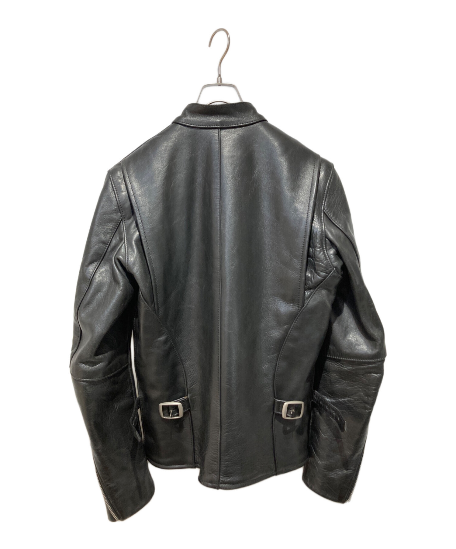 バンソン　シングルライダースジャケット　38 古着 中古・古着通販】VANSON (バンソン) MODEL Bシングルライダース
