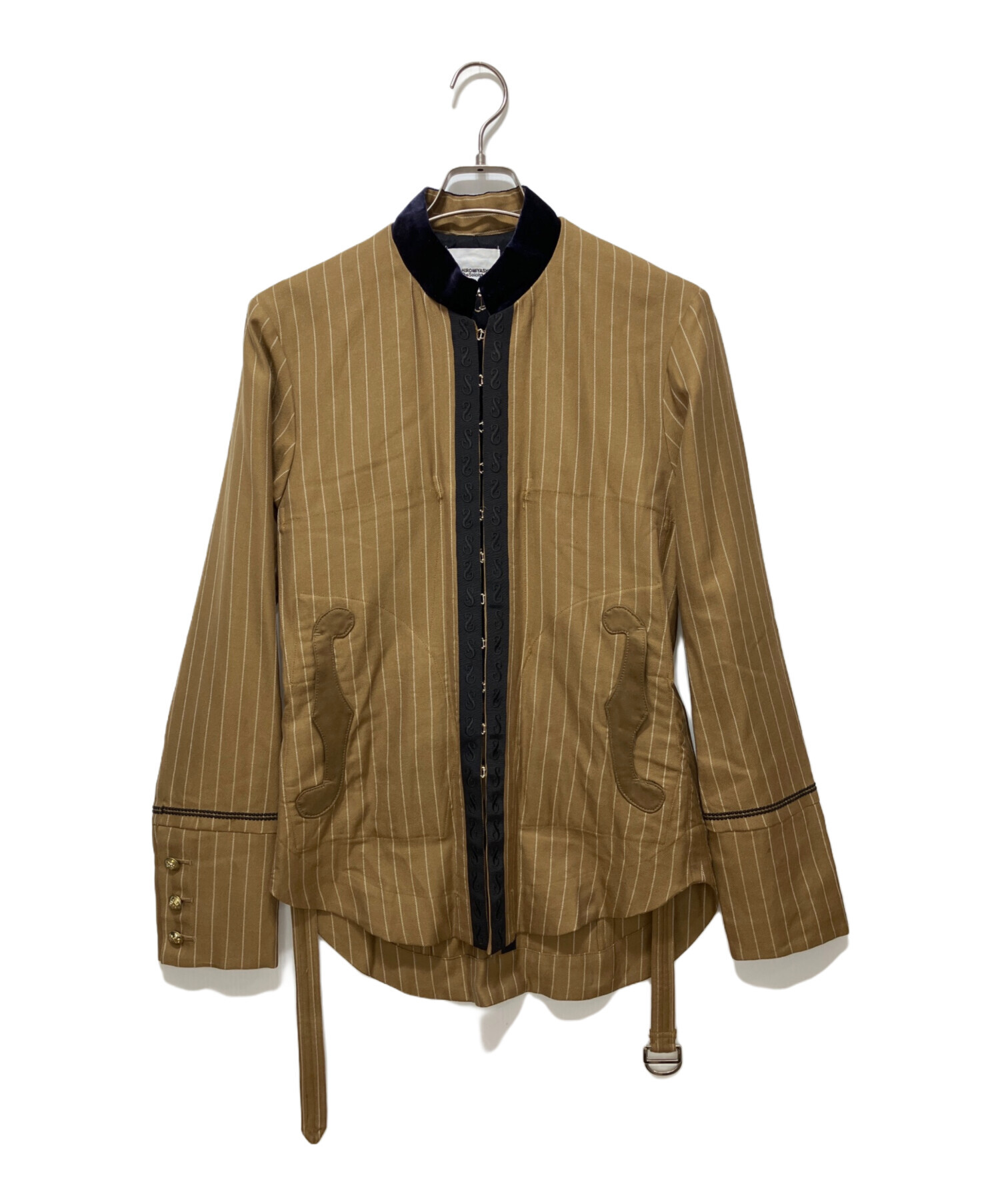 A*a様 soloist 15AW モーターサイクルジャケット ブラウン 46 中古・古着通販】TAKAHIROMIYASHITA TheSoloIst. (タカヒロミヤシタ