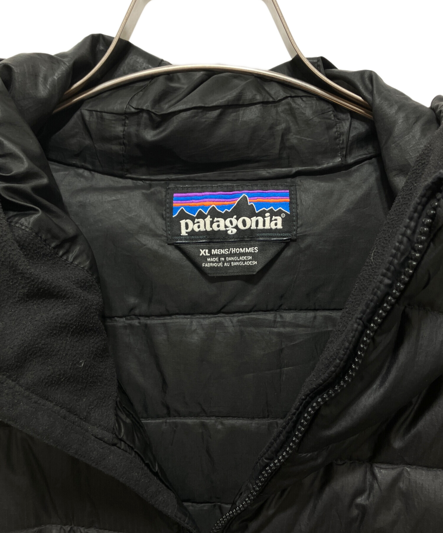 中古・古着通販】Patagonia (パタゴニア) DOWN SWEATER HOODY ブラック