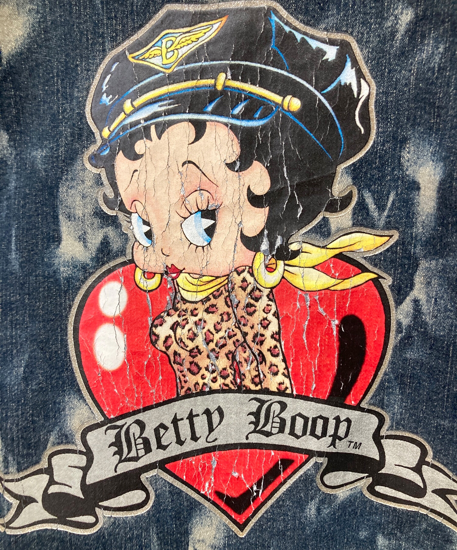 中古・古着通販】BETTY BOOP (ベティー・ブープ) デニムジャケット