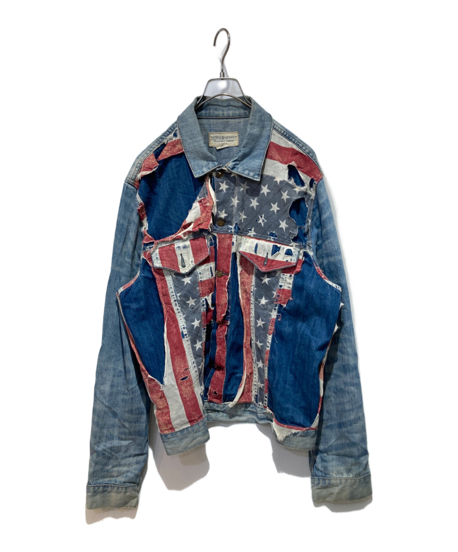 【希少】デニム＆サプライ ラルフローレン ミリタリー パッチワーク ジャケット 中古・古着通販】DENIM & SUPPLY RALPH LAUREN (デニム＆サプライ