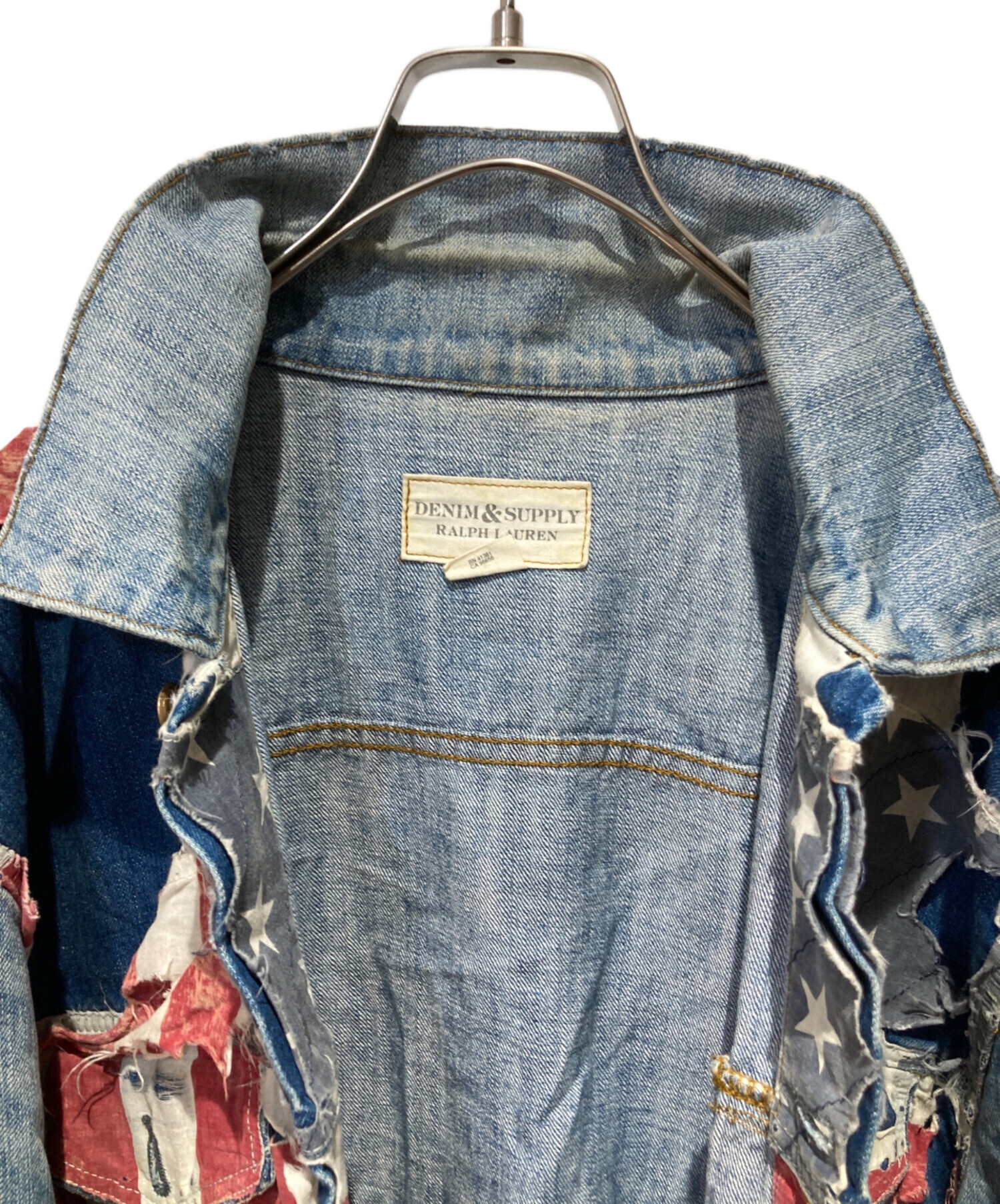 【希少】デニム＆サプライ ラルフローレン ミリタリー パッチワーク ジャケット 中古・古着通販】DENIM & SUPPLY RALPH LAUREN (デニム＆サプライ