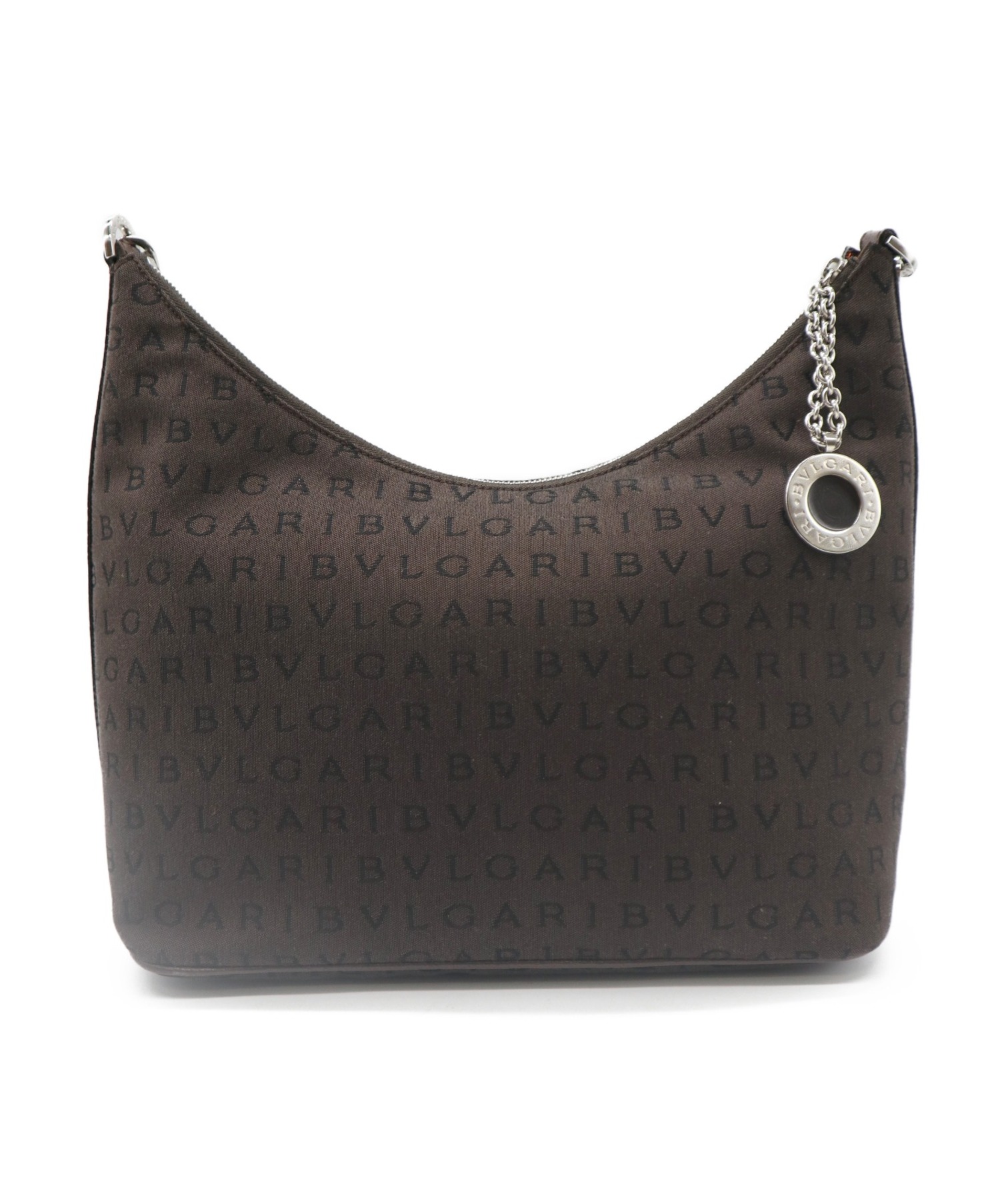 中古・古着通販】BVLGARI (ブルガリ) ロゴマニアワンショルダーバッグ 