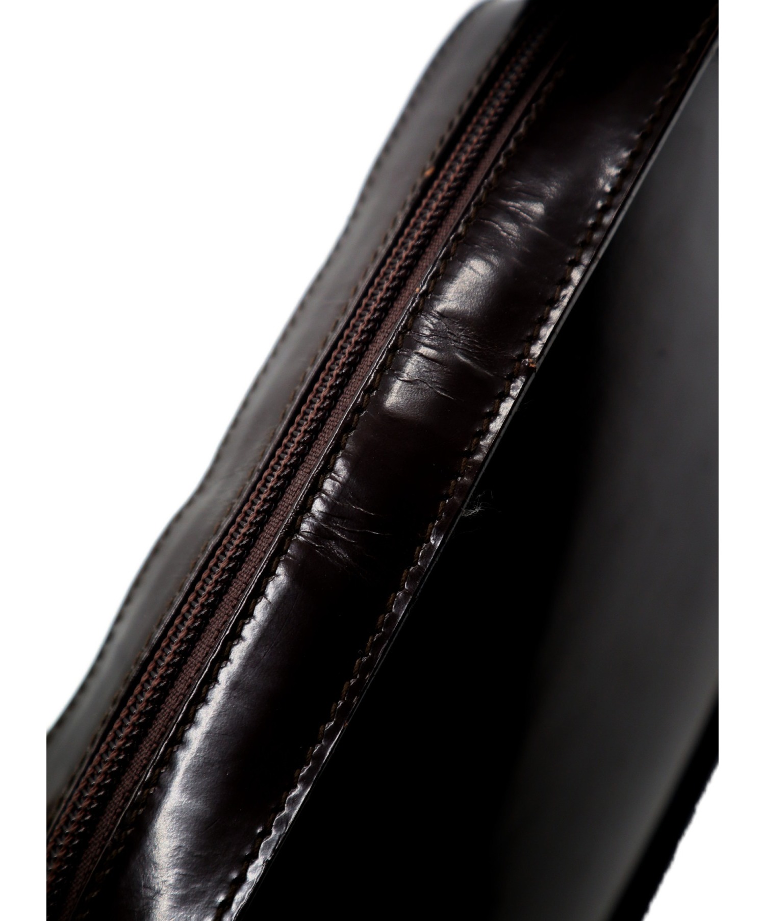 中古・古着通販】GUCCI (グッチ) Gマークハンドバッグ ブラック