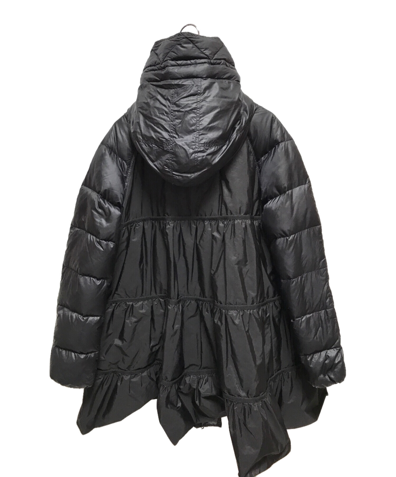 久美子さま専用 モンクレール BLOIS フレア切り替えダウン 中古・古着通販】MONCLER (モンクレール) フレアダウンコート ブラック