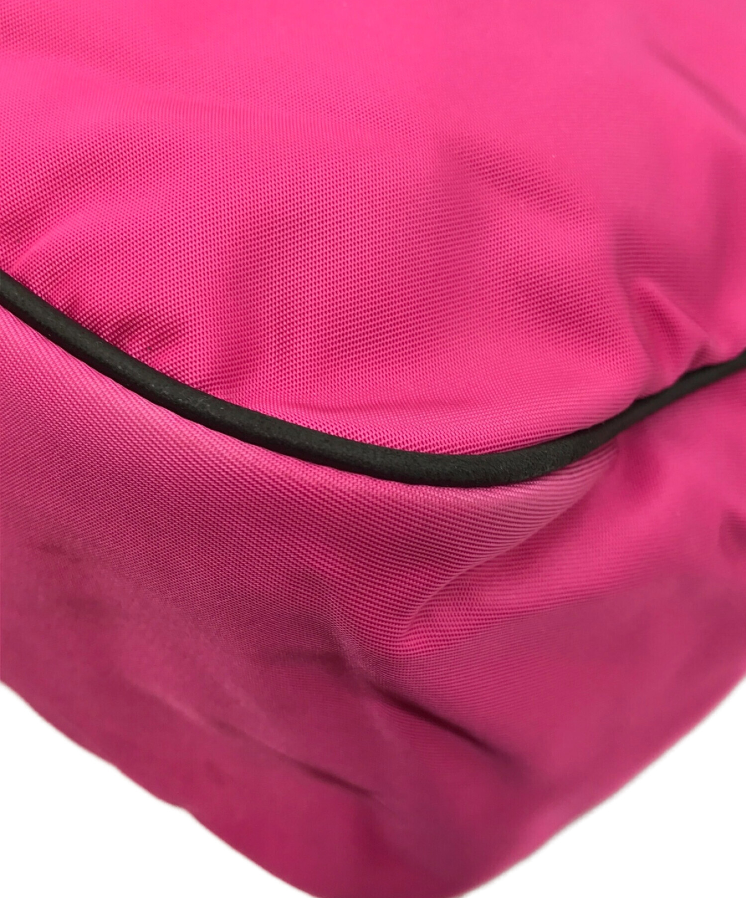 中古・古着通販】PRADA (プラダ) ナイロンハンドバッグ ピンク サイズ