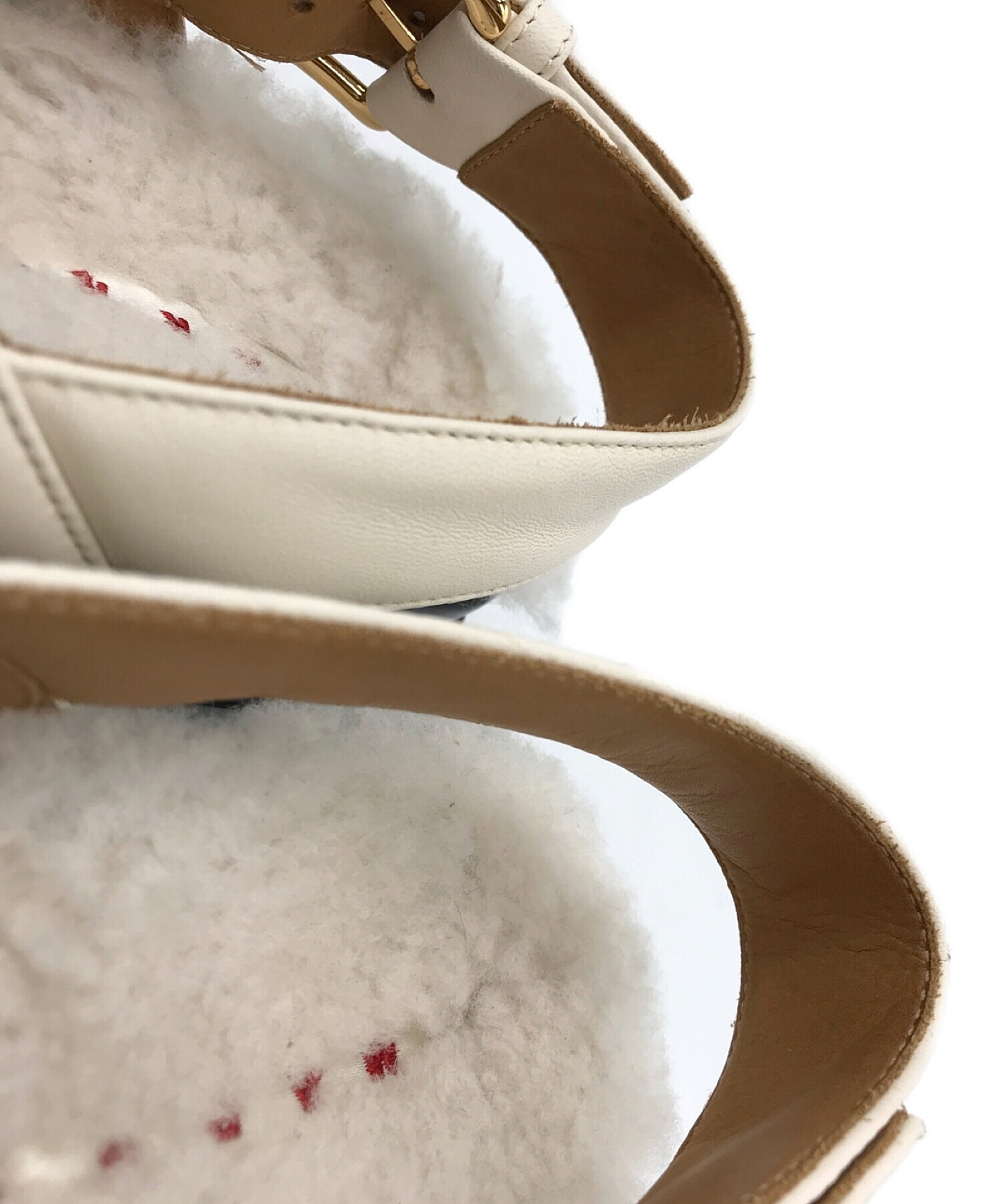中古・古着通販】MARNI (マルニ) フスベットサンダル アイボリー