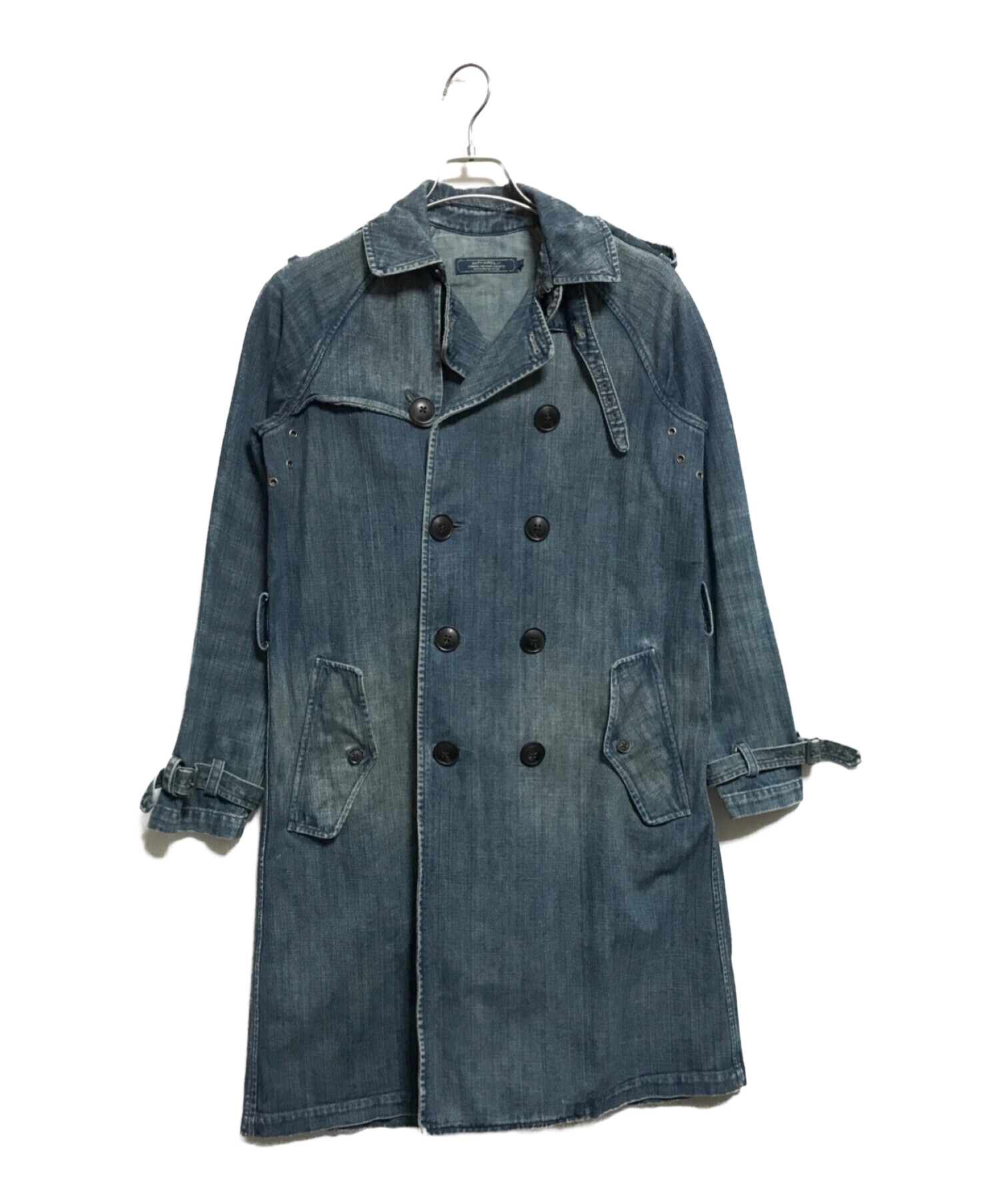 中古・古着通販】RALPH LAUREN (ラルフローレン) デニムトレンチコート