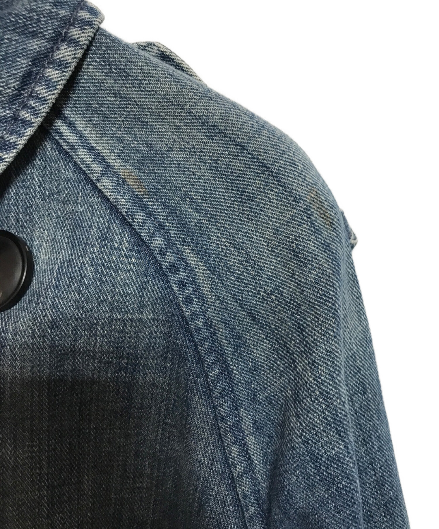 中古・古着通販】RALPH LAUREN (ラルフローレン) デニムトレンチコート