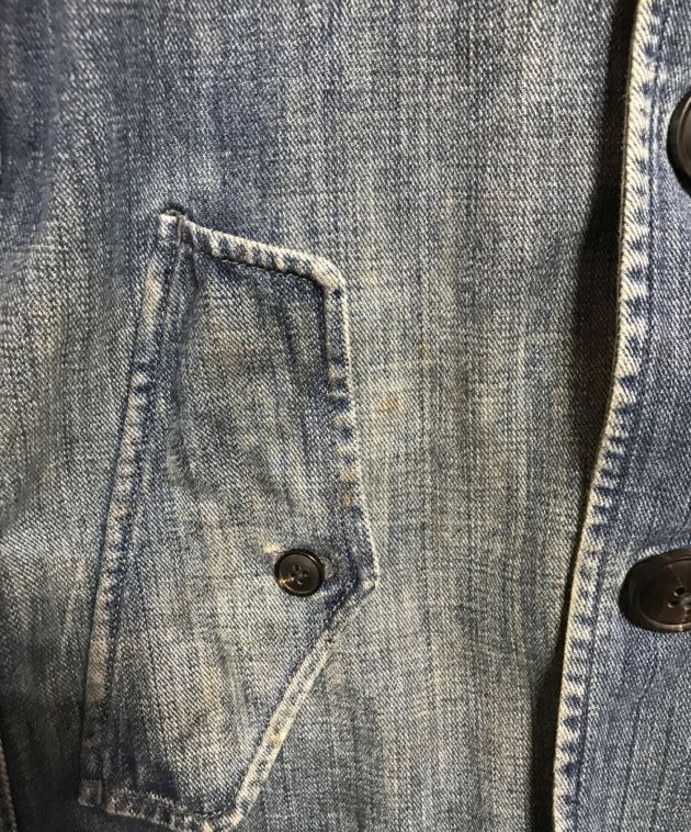 中古・古着通販】RALPH LAUREN (ラルフローレン) デニムトレンチコート