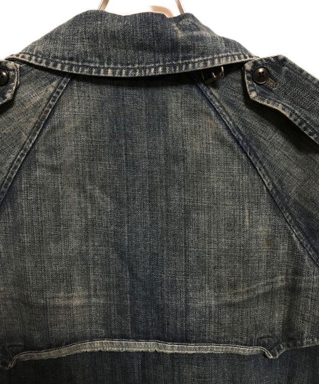 中古・古着通販】RALPH LAUREN (ラルフローレン) デニムトレンチコート