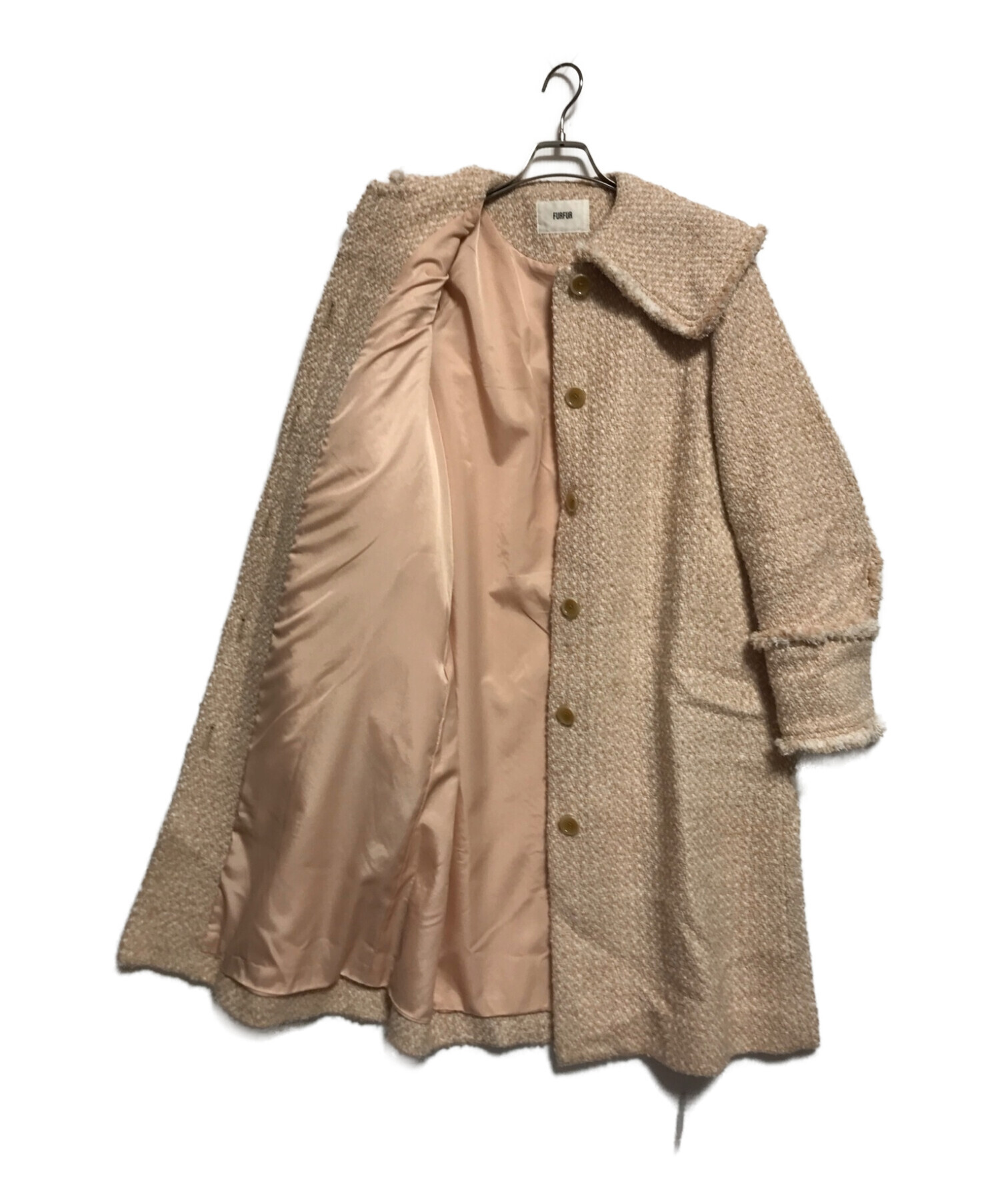 中古・古着通販】furfur (ファーファー) ビックカラーツイード 中古・古着通販】furfur (ファーファー) ビックカラーツイード
