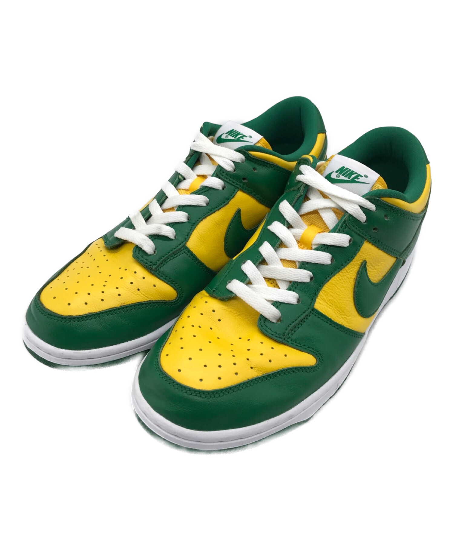 中古・古着通販】NIKE (ナイキ) DUNK LOW SP グリーン×イエロー サイズ 