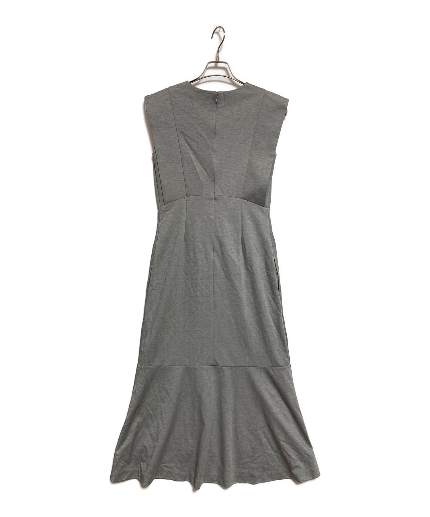 中古・古着通販】RUMCHE (ラム・シェ) Sleeveles One-Piece グレー 