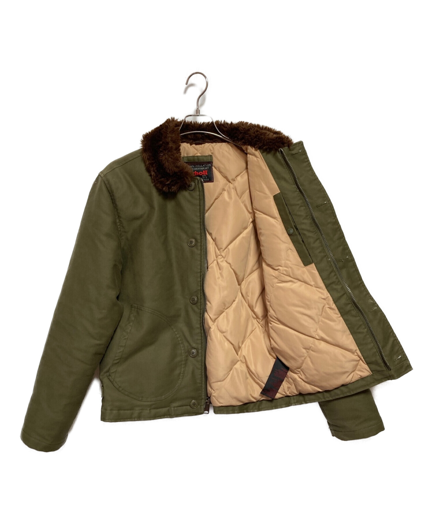 中古・古着通販】Schott (ショット) DOWN FILLED N-1 DECK JKT  