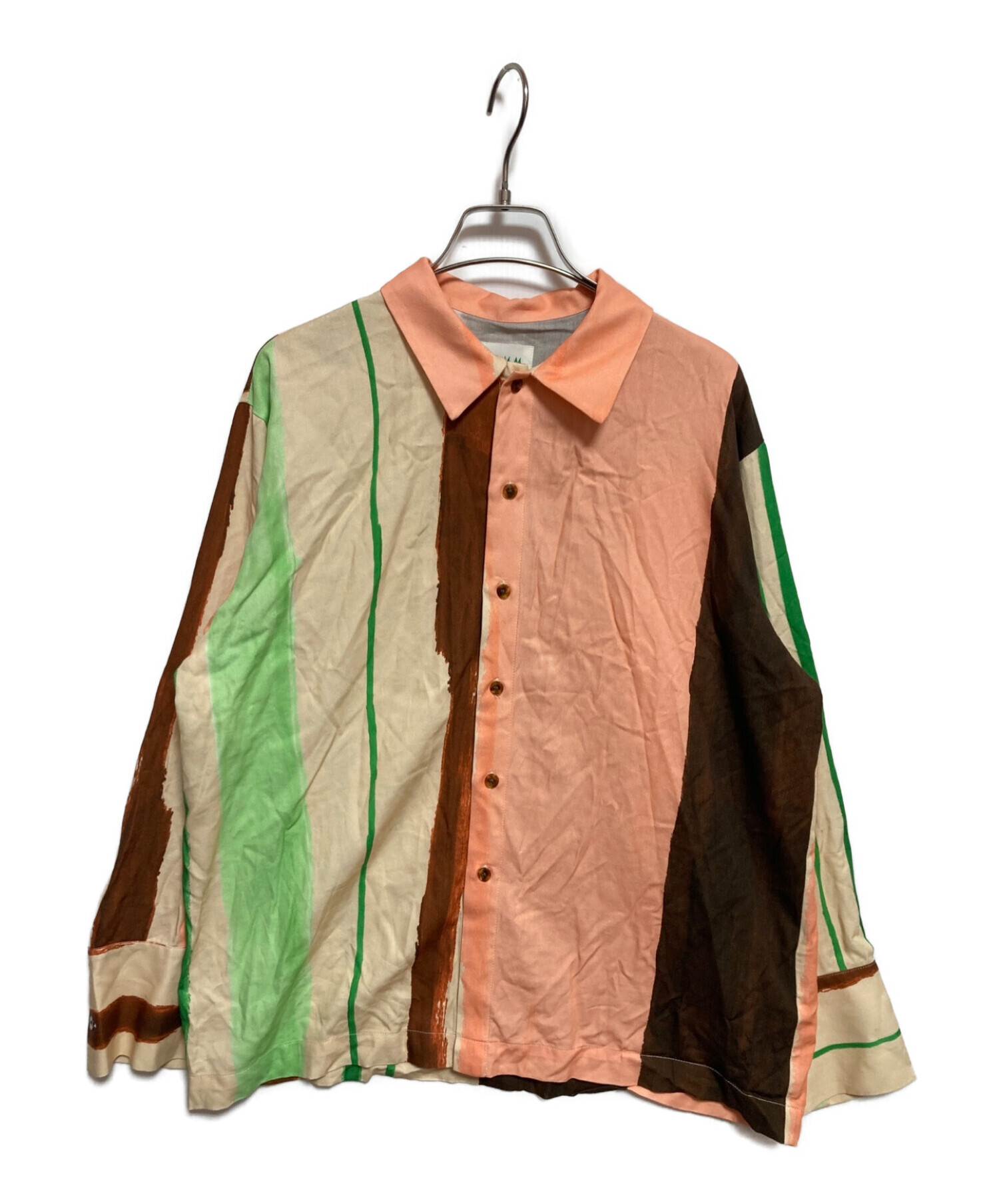 中古・古着通販】PAMM (パム) 知性のストライプパジャマ ピンク サイズ