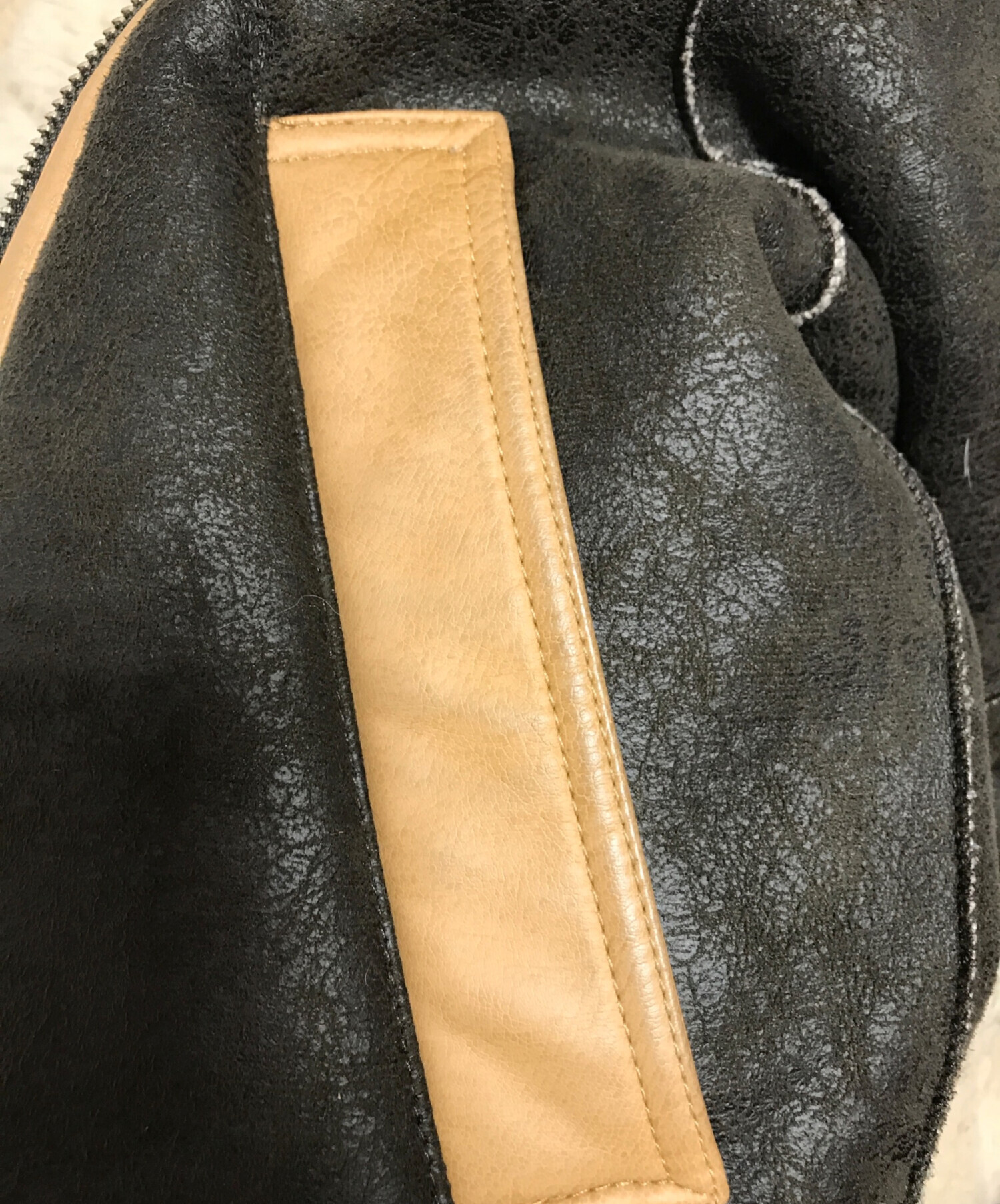 中古・古着通販】SLY (スライ) VINTAGE CRACK SHORT B-3 ブラウン 