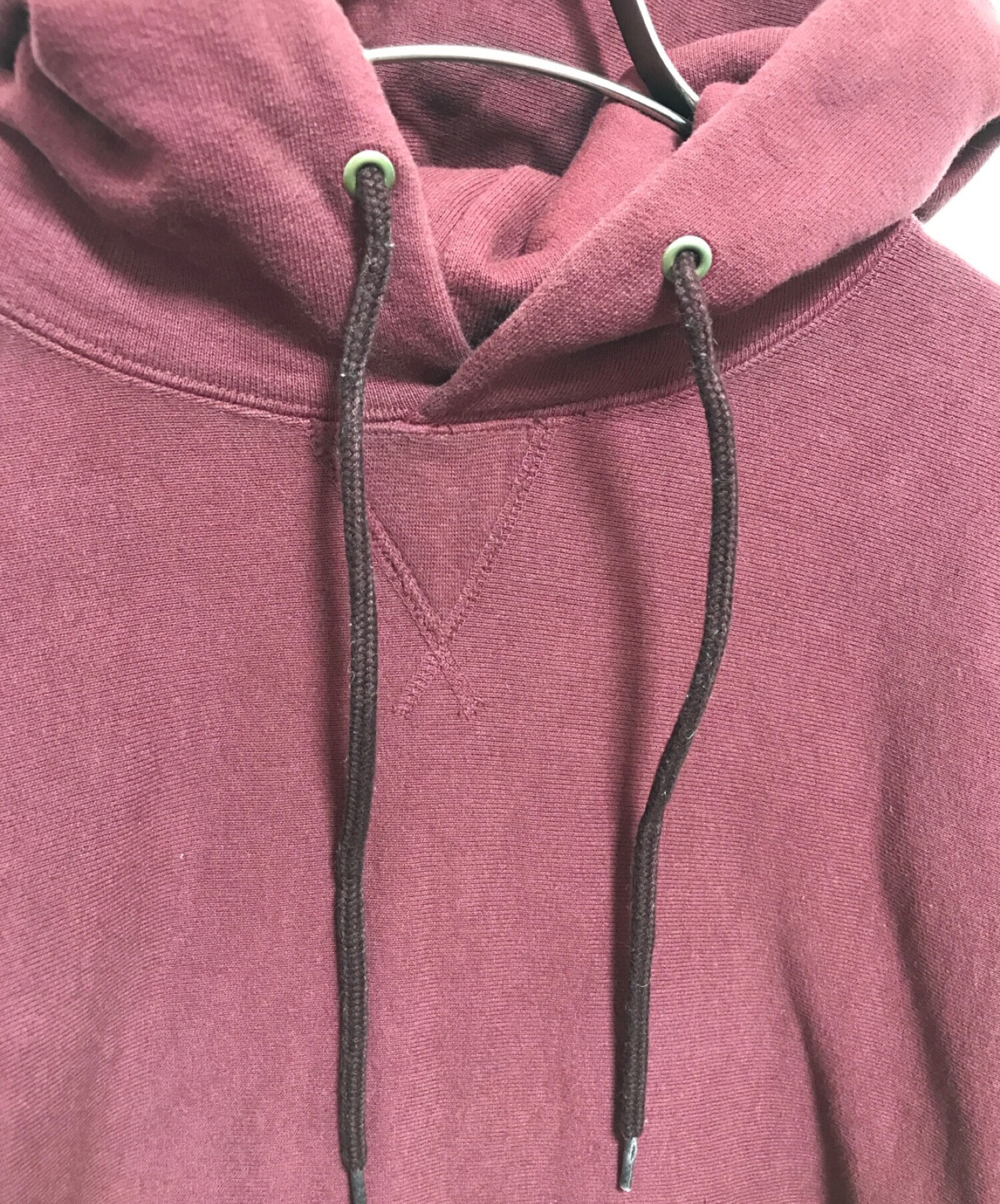 中古・古着通販】Barbour (バブアー) プルオーバーパーカー ボルドー