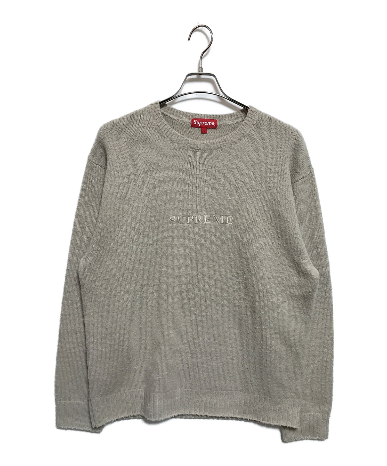 中古・古着通販】Supreme (シュプリーム) Pilled Sweater ベージュ 