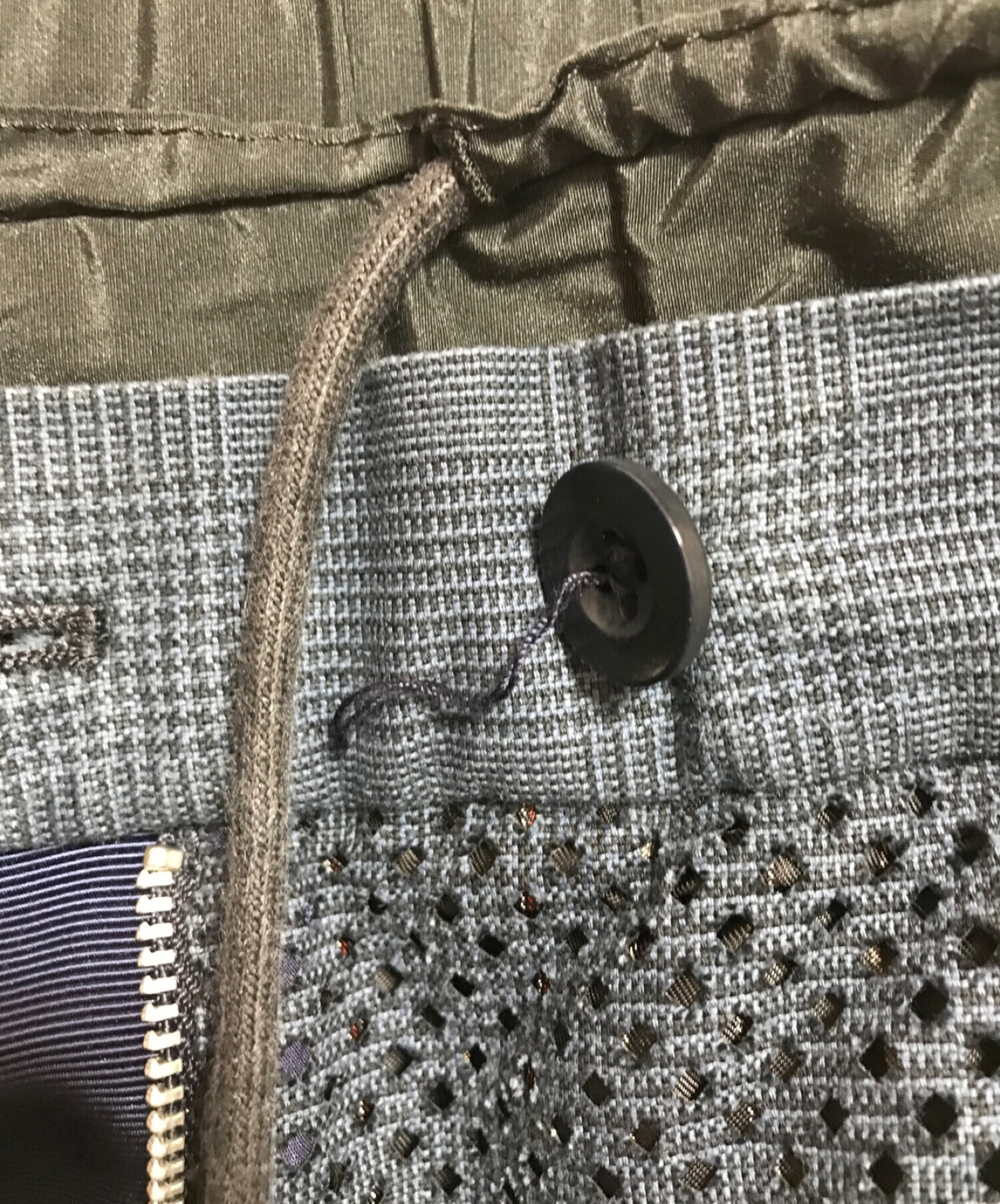 中古・古着通販】sacai (サカイ) Drawcode Waist Trouser ネイビー
