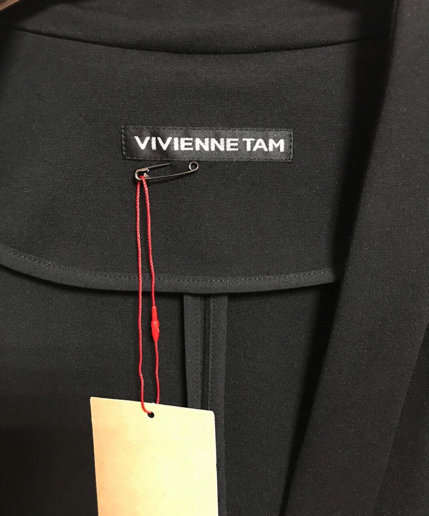 ヴィヴィアンタム　ジャケット　サイズ38 中古・古着通販】VIVIENNE TAM (ヴィヴィアンタム) ノーカラー